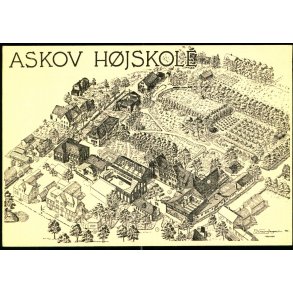 Askov H�jskole - P. Haagen J�rgensen 1944 - u/n - Ubrugt