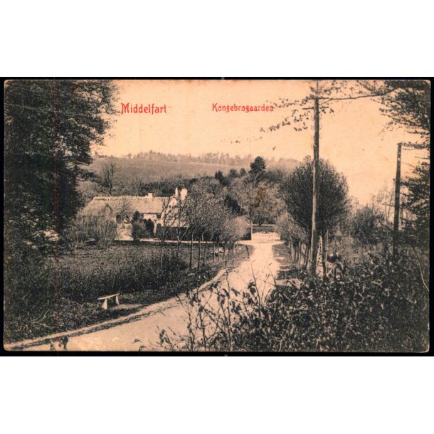 Middelfart - Kongebrogaarden - J.G. Kreutzers Papir u/n - Brugt