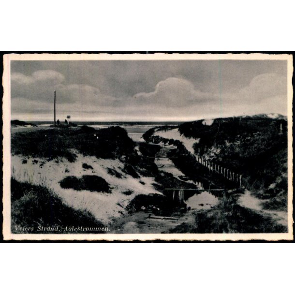Vejers Strand - Aalestr�mmen - H. Lohses Bogh. 7550 - Ubrugt
