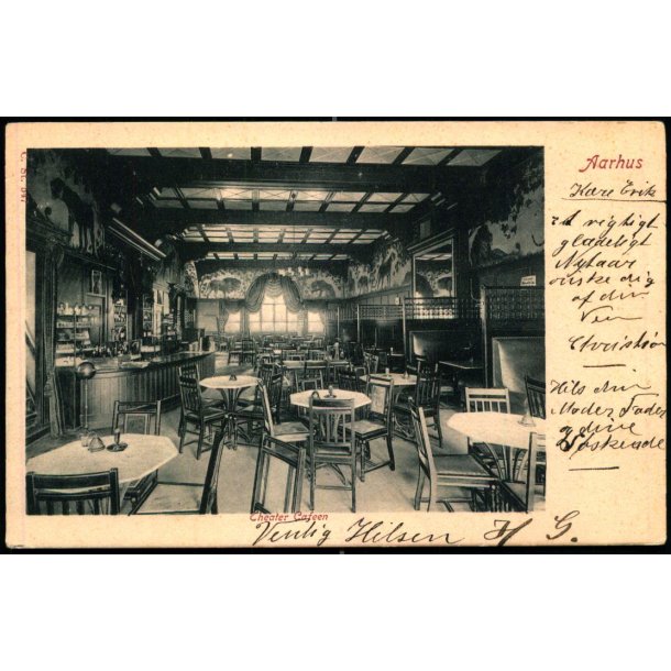Aarhus - Cheater Cafeen - C. St. 547 - Brugt