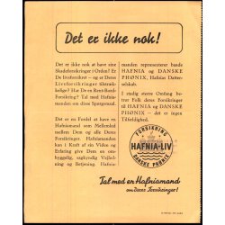 Danske Ph�nix - Pr�miekvittering - 1944