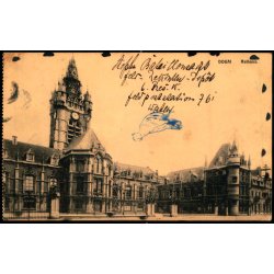 Feldpost - Feldpost   12 -3 -17 - Til  4. Komp - 1. Batl. - Billedside : Douai