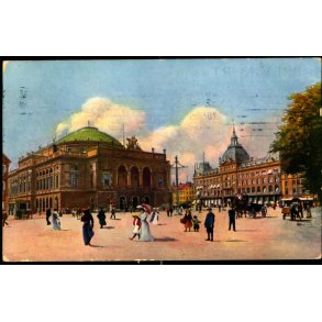 Kj�benhavn - Det kongelige Teater og Margasin du Nord - 1510 Rn.