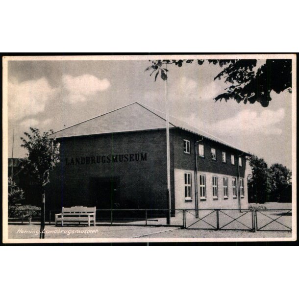 Herning - Landbrugsmus�et - Stender H. 30 - Ubrugt