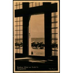 Kronborg - Udsigt over sundet fra Kongev�relset - Kai Brammers Bogh. 38447 - Ubrugt