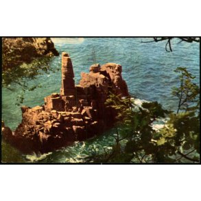 Bornholm - Lyseklippen - R - Rudolf Olsen 327 - Brugt