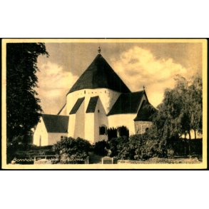 Bornholm - sterlars Rundkirke - Rudolf Olsen 12187 - Brugt