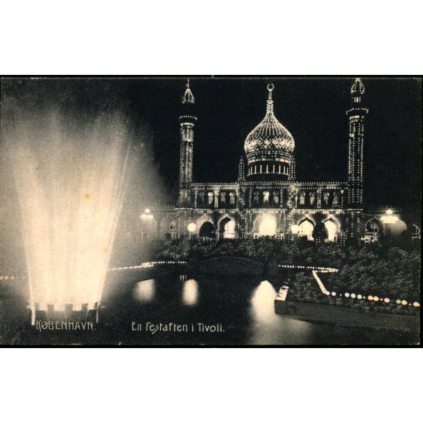 Kbenhavn - En Festaften i Tivoli - Stender 316