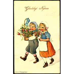 Gldeligt Nytaar - M. Herzberg 43 - Brugt