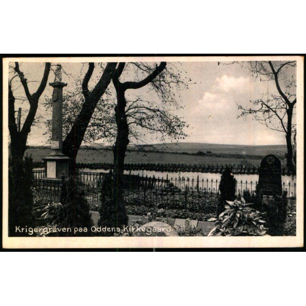 Krigergraven paa Odden Kirkegaard - S. Bay 76883 - Ubrugt