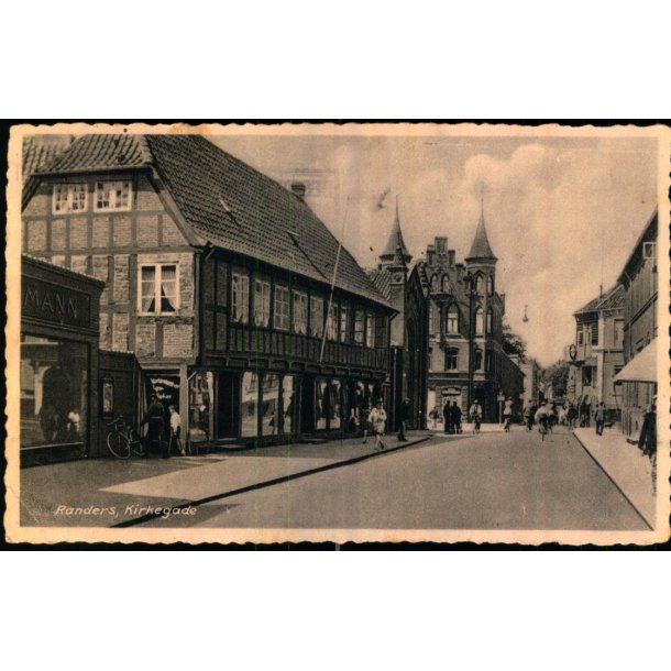 Randers - Kirkegade - Eneret 6764 - Brugt - Svagt hj�rne !