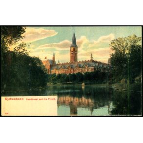 Kbenhavn - Raadhuset set fra Tivoli - Warburgs 209 - Ubrugt