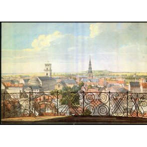 Udsigt fra Rundet�rn  - K�benhavns Bymuseum u/n - Ubrugt