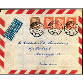 Luftpost Brev fra Lgstrup til Kbenhavn - 12 - 9 - 56