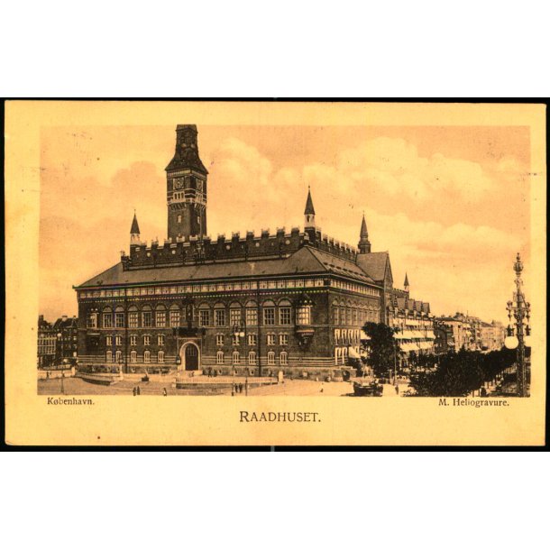 Raadhuset - Kbenhavn - M. Heliogravure - Budtz Mller &amp; Co 509