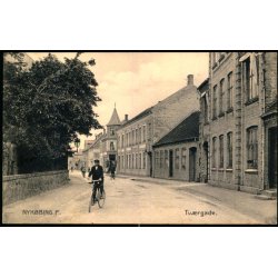 Nyk�bing F. - Tv�rgade - Stender 12424 - Ubrugt