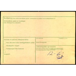 Adressekort fra Kbenhavn 25  - 10 kr. Rigsvben 11 - 8 - 79