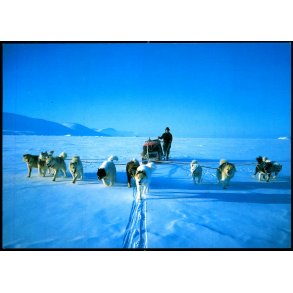 Sirius-patruliemedlem p farten - Post Greenland 132/00 - Brugt