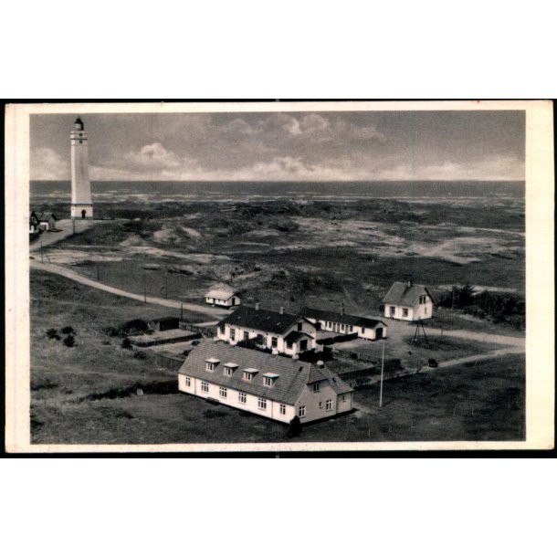 Blvand Fyr - Luftfoto Sylvest Jensen 96830 - Brugt