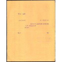 Danske Ph�nix - Pr�miekvittering - 1949