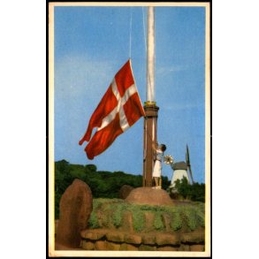Flaget hejses ved Dybb�l-M�lle - Stender 13 - Ubrugt
