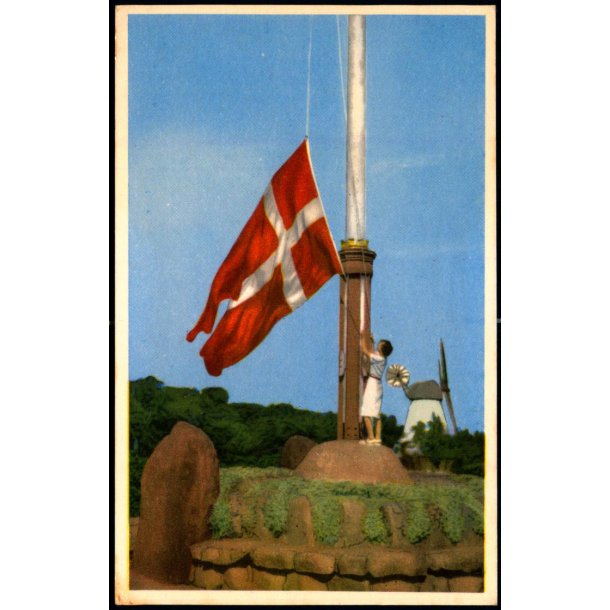Flaget hejses ved Dybb�l-M�lle - Stender 13 - Ubrugt