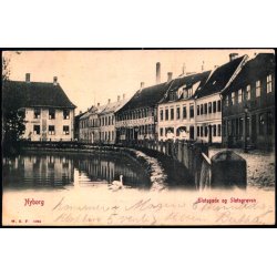 Nyborg - Slotsgade og Slotsgraven - W.K.F. 1094 - Brugt