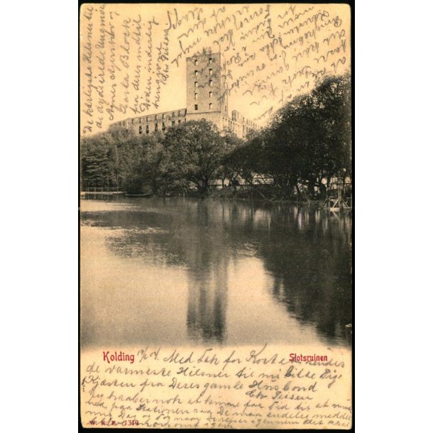 Kolding - Slotsruinen - W.K.F. 1319 - Brugt