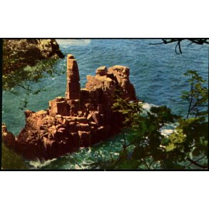 Bornholm - Lyseklippen - R - Rudolf Olsen 327 - Brugt