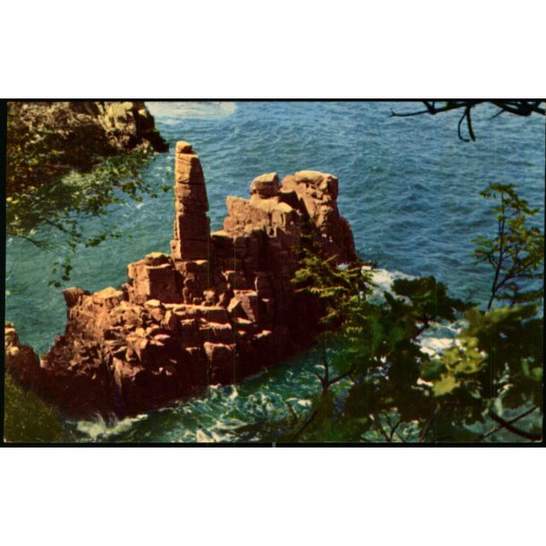 Bornholm - Lyseklippen - R - Rudolf Olsen 327 - Brugt