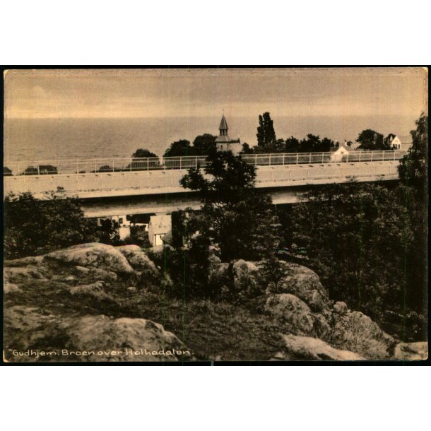 Bornholm - Broen over Holkadalen - Colbergs Bogh. 2894 - Ubrugt