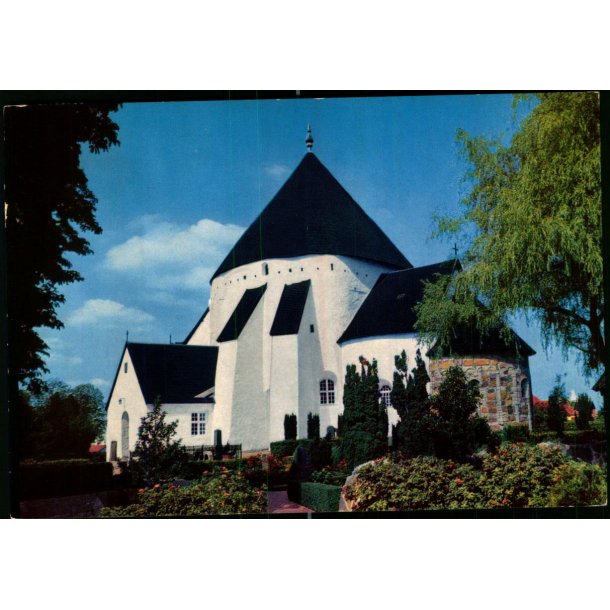 Bornholm - sterlars Rundkirke med apsis - Colbergs Bogh. 9033 - Brugt
