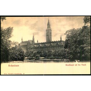 Kbenhavn - Raadhuset set fra Tivoli - Alex Vincent 16 - Ubrugt