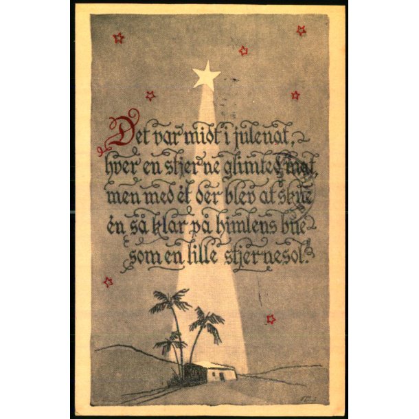 Thora Lund - Bl� Pigespejderes Julelotteri - u/n - Brugt