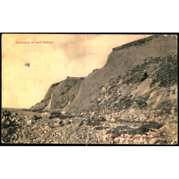 Spodsbjerg ud mod Kattegat - A. Jensens Bogh. 8707 - Brugt