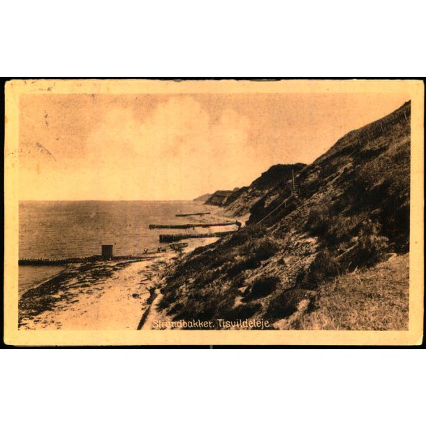 Strandbakkerne - Tisvildeleje - A. Jensens Bogh.  60173 - Brugt - Svage hj�rner !