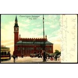 Copenhagen. Denmark - City Hall - Axel Eliassens Kunstforlag - Stockholm u/n