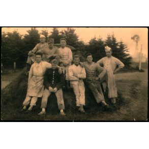 Lejren ved Borris - Fotokort u/n - Ubrugt