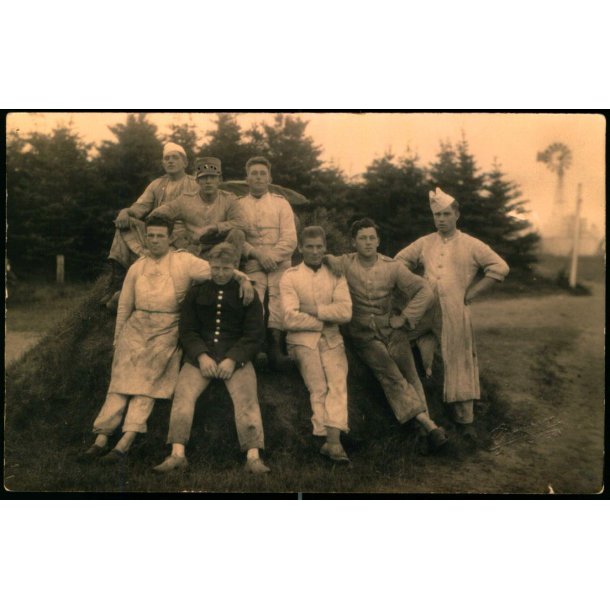 Lejren ved Borris - Fotokort u/n - Ubrugt