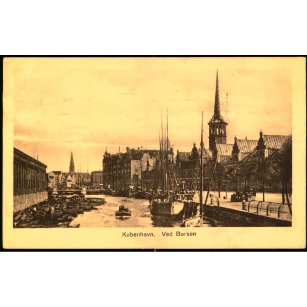 K�benhavn - Ved B�rsen - A. C. Illum 525