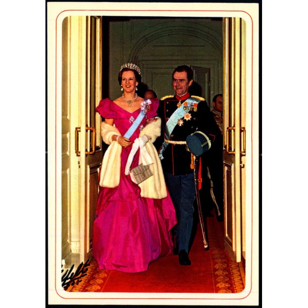  Dronning Margrethe II og Prins Henrik. - Agenda u/n - Ubrugt