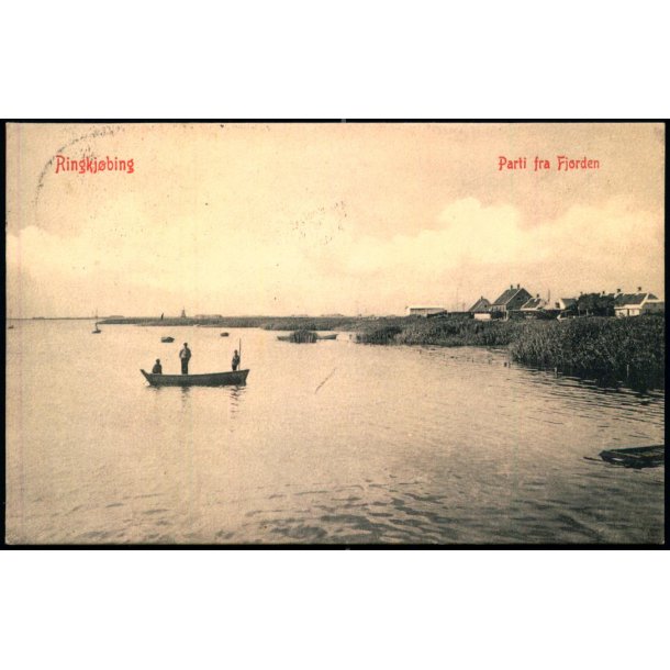 Ringk�bing - Parti fra Fjorden - W.K.F. 1878 - Brugt