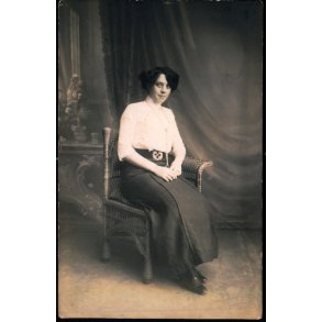 Fotokort Ukendt - Dame - Ubrugt