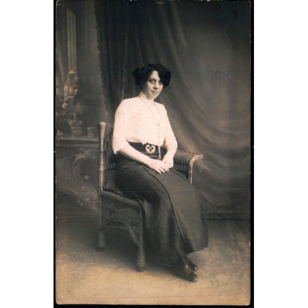Fotokort Ukendt - Dame - Ubrugt