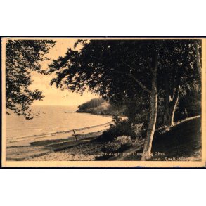 Udsigt fra Moesgaard Skov ved Aarhus - Stender 37853 - Ubrugt