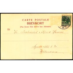 Svendborg - Parti af Banegaardspladsen - A.V. 666 - Brugt