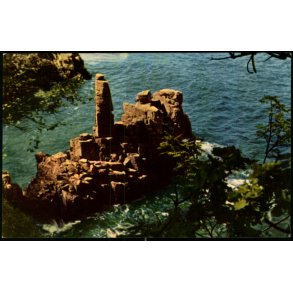 Bornholm - Lyseklippen - R - Rudolf Olsen 327 - Brugt