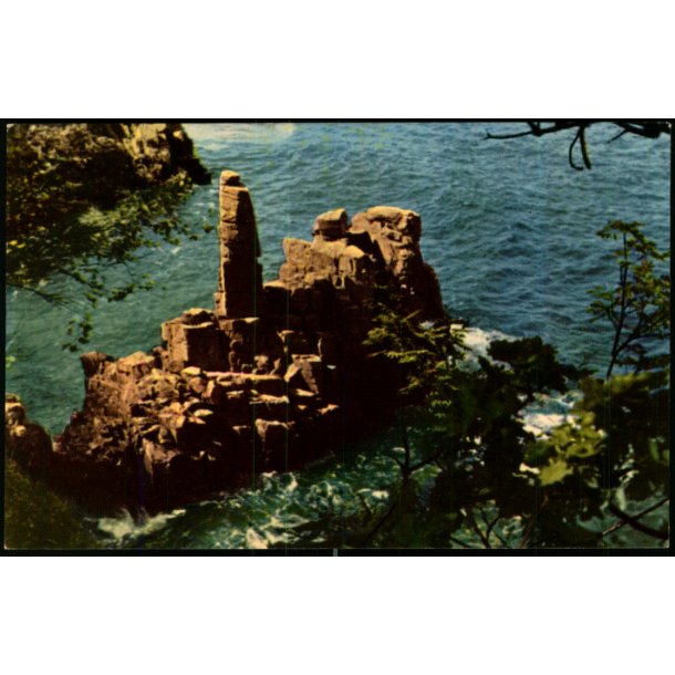 Bornholm - Lyseklippen - R - Rudolf Olsen 327 - Brugt