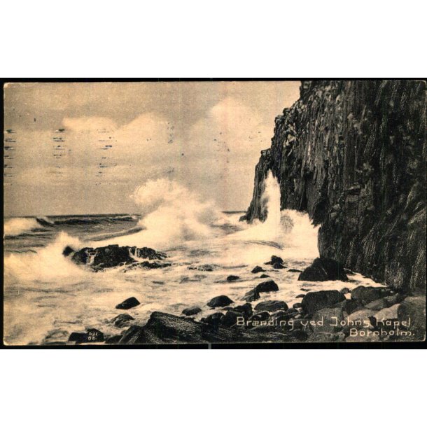 Bornholm - Brnding ved Johns Kapel - Ad. Mller u/n - Brugt