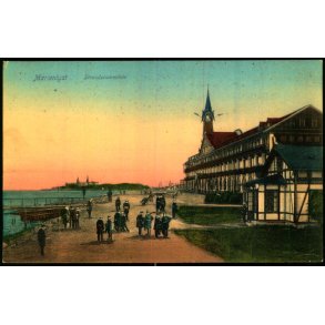 Marienlyst - Strandpromenade - J.M. 629 - Ubrugt